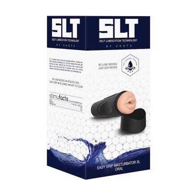 Self Lubrication Easy Grip Masturbator Xl Oral Flesh