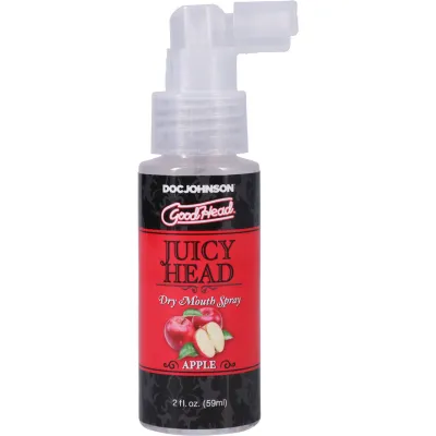 GoodHead Juicy Head Dry Mouth Spray 2 oz By Doc Johnson Apple