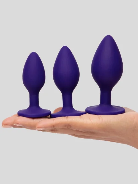 Lovehoney Jewelled Silicone Butt Plug Set