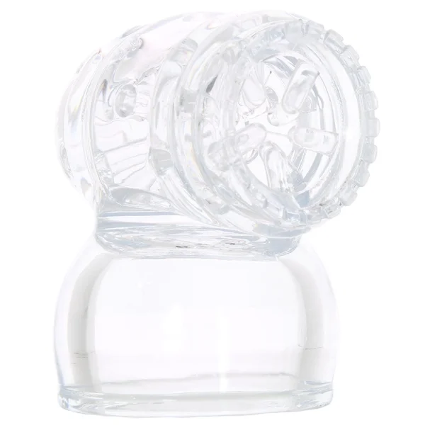 Kink Wand Cock Stroker Attach. - Clear