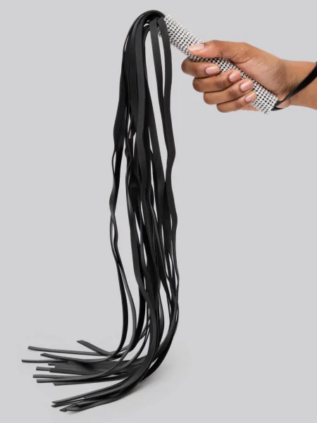 Sex & Mischief Diamante Handle Flogger
