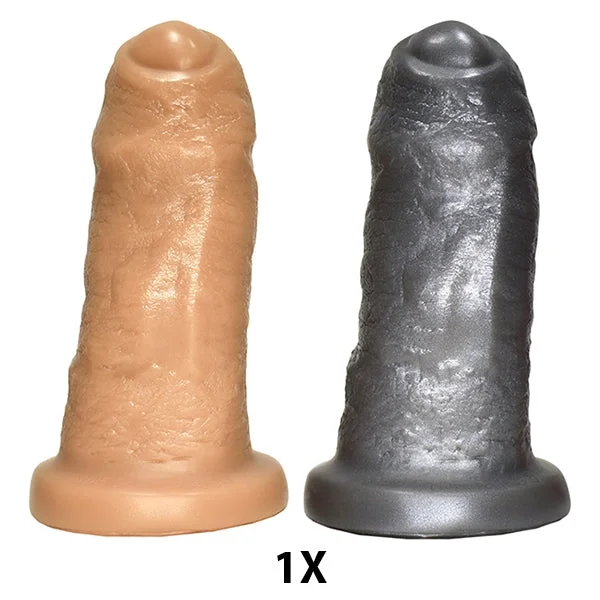 SquarePegToys® Dirk Harness SuperSoft Silicone Suction Cup Dildo - 2 Styles