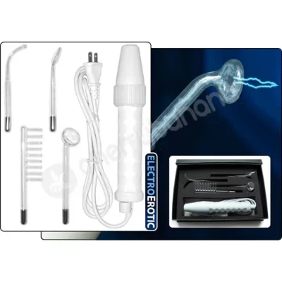 Kinklab Red Neon Wand Electrosex Kit