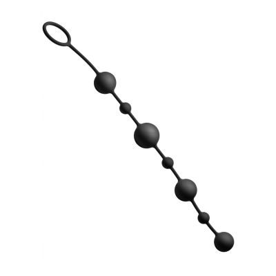 Linger Graduated Silicone Anal Beads Using Anal Beads
