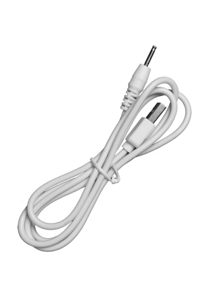 USB Pin Charger Cord (Vibrating Pussy Pump) - White