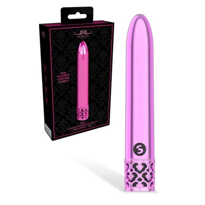 Shots Toys 4 25 Royal Gems Shiny Rechargeable Bullet Vibrator