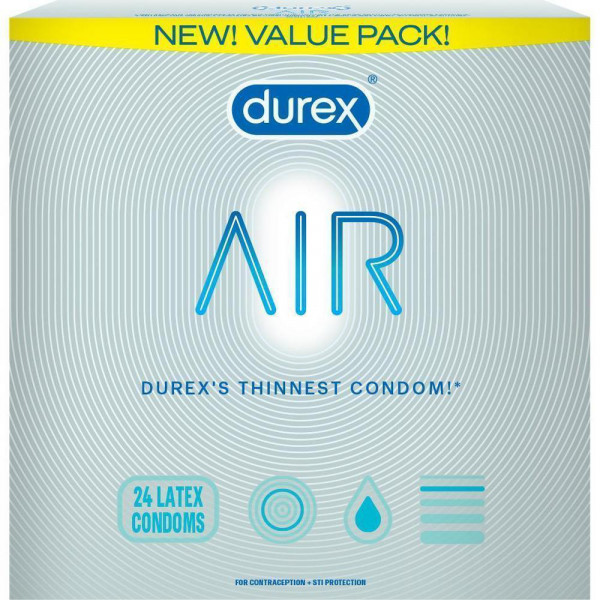 Durex Air Extra Thin Transparent Latex Condoms — image 6 of 19
