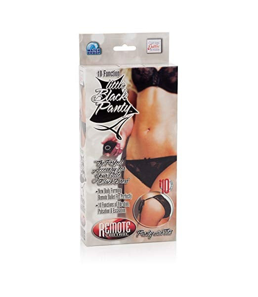 CalExotics Remote Control 10 Function Little Black Panty