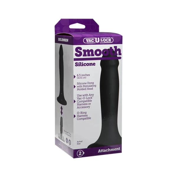 Vac-U-Lock Smooth Silicone Dong — image 5 of 10