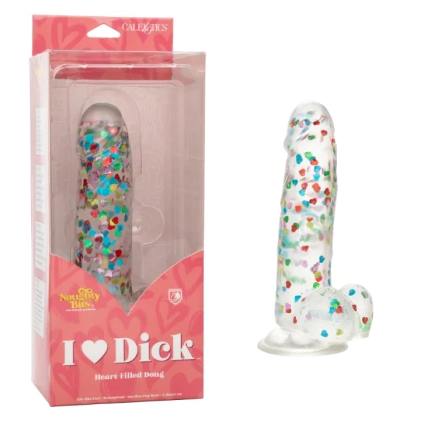 Naughty Bits 'I Love Dick' Heart-Filled Dong