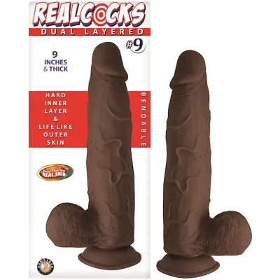 Nass Toys Dual Layered Dildo No 9 9 Inch