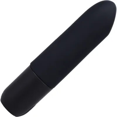 In A Bag Silicone Rechargeable Bullet Vibrator By Doc Johnson Black
