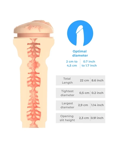KIIROO Feel Tanya Stroker - Tanya Tate Penis Masturbator