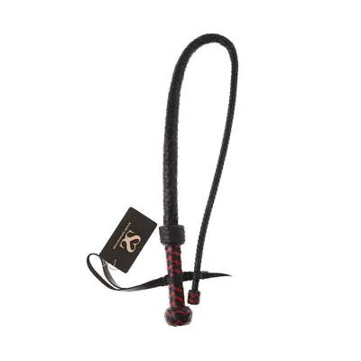 Bound X Leather Knot Tail Whip