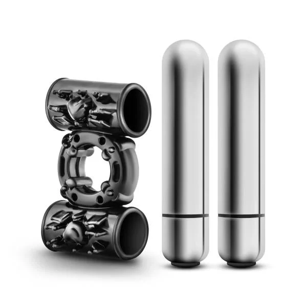 Performance 10 Function Double Mega Bull Ring Black — image 7 of 8