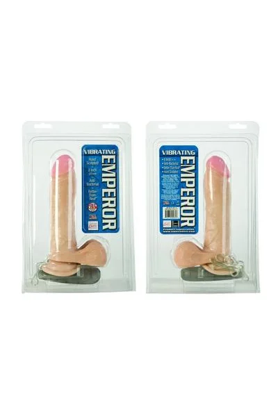 Vibrating Emperor Dildo 8 Inch Ivory — image 6 of 6