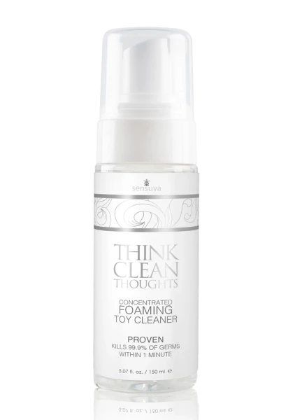 Sensuva Think Clean Thoughts - Foaming Adult Toy Cleaner | 5.07oz