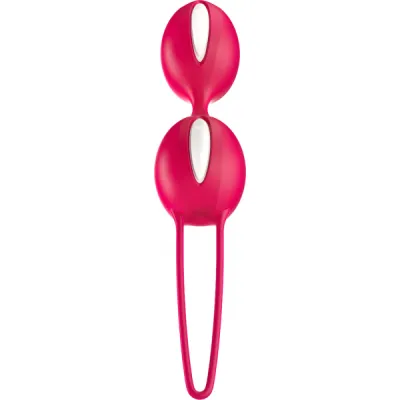 Fun Factory Smartballs Duo White india Red