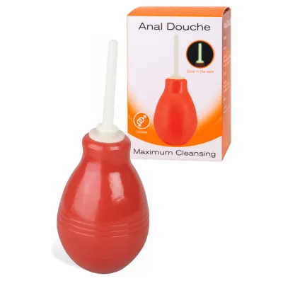 Seven Creations Maximum Cleansing 7 2 Unisex Anal Douche with Glow In The Dark Tip