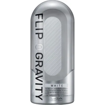 Tenga Flip Zero Gravity Penis Masturbator White