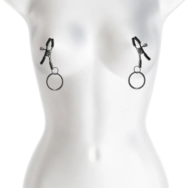 Bound Adjustable C2 Nipple Clamps By NS Novelties - Gunmetal