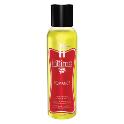 Wet Inttimo Romance Aromatherapy Massage And Bath Oil 4 Ounce