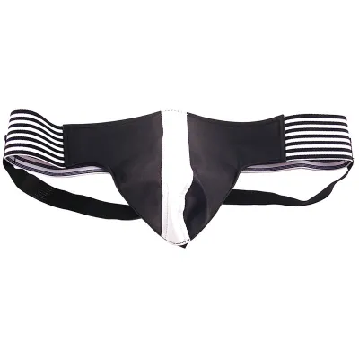 Rouge Garments Jock Black And White Medium
