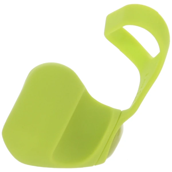 Fin Silicone Rechargeable Finger Vibrator by Dame - Citrus