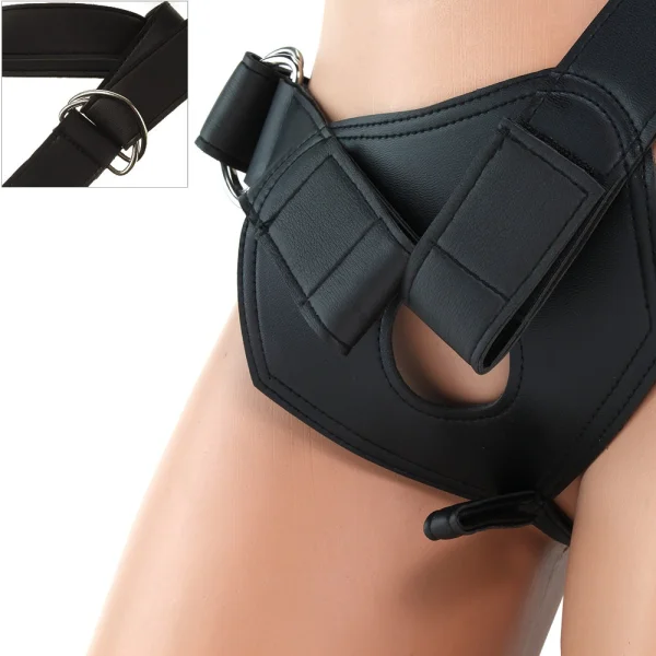 King Cock Strap-on Harness with 6 inch cock