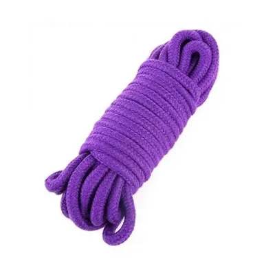 Super Soft Cotton Rope 10m Purple