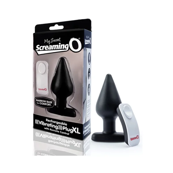 Screaming O My Secret Remote Vibrating XL Plug Black — image 6 of 9