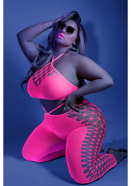 Own The Night Bodystocking - Queen Size