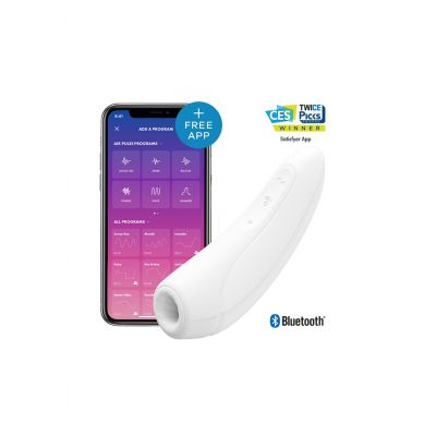 Curvy 1 Air Pulse Stimulator Vibration White How To Stimulate Clitoris
