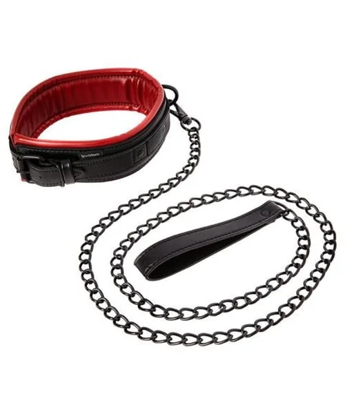 Sportsheets - S&M - Saffron Leash & Collar