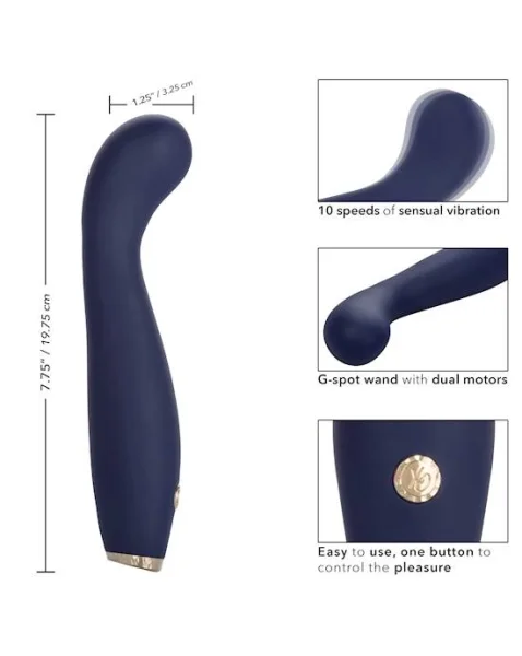 Chic Peony G-spot Vibrator - 7.5 Inch