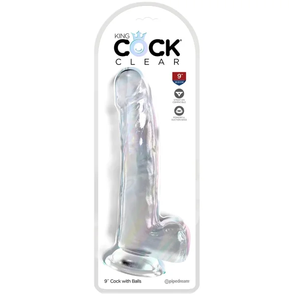 King Cock 9 Inch Ballsy Dildo