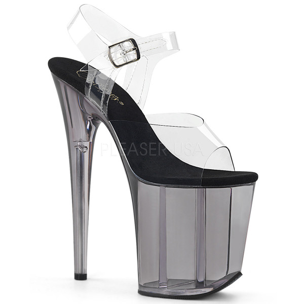 8 inches Heel, 4 inches Tinted PF Ankle Strap Sandal — image 13 of 24