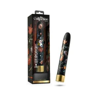 Classic Vibrators The Collection Bountiful Limited Edition Rechargeable 7 In Vibrator Flora