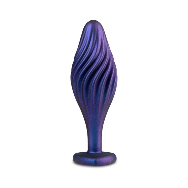 Anal Adventures Matrix - Swirling Bling Plug -  Sapphire