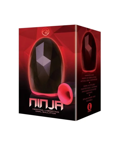 Falcon Ninja Heating & Vibrating Simulator - Black
