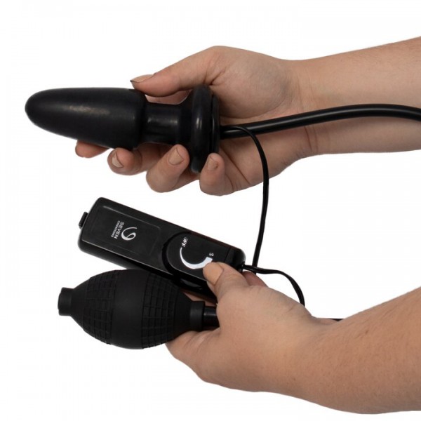 Inflatable Vibrating Butt Plug - 5 Inch — image 4 of 4