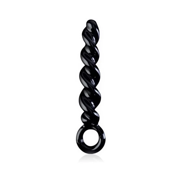 Icicles No 39 Black Glass Massager