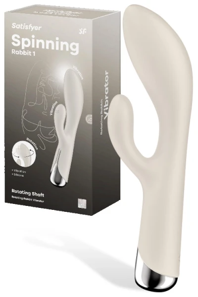 Satisfyer Spinning Rabbit 1 Rotating 7.9" Rabbit Vibrator