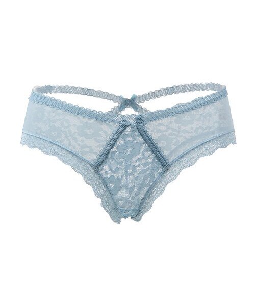Bondara Flirt Teal Plunging Sweetheart Knicker