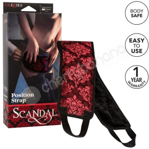 Scandal Sex Position Plush Love Strap With Durable Handles
