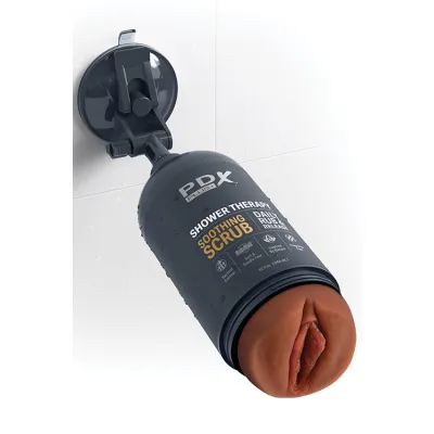 PDX Soothing Scrub 8 1 Discreet Shower Bottle Stroker