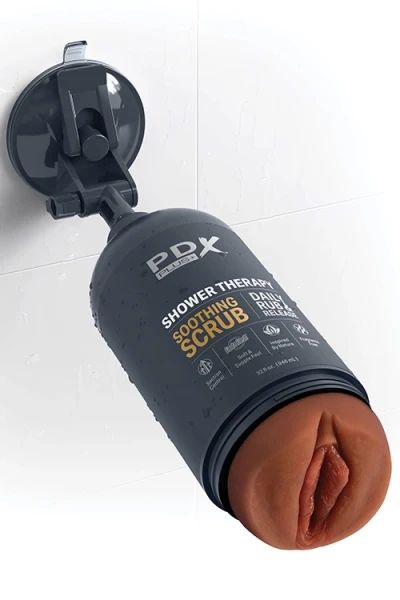 PDX Soothing Scrub 8.1" Discreet Shower Bottle Stroker