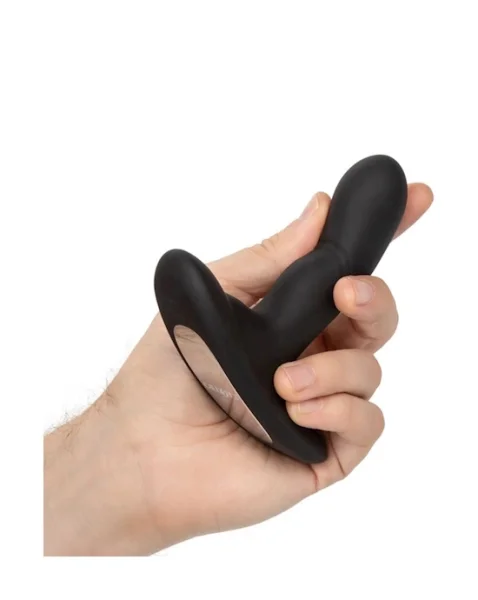 Eclipse Silicone Wireless Rocking P-spot Probe - Black - 4.5 Inch