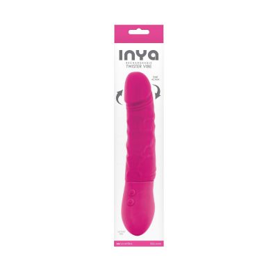 NS Inya Twister Vibrating Rotating Dildo