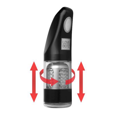 Ultra Bator Thrusting And Swirling Automatic Stroker Black